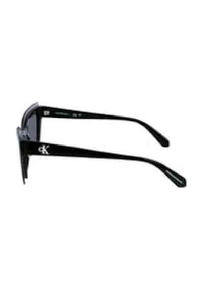 Calvin Klein Jeans Ckj 23656s 001 52 Kadın Cat Eye Kristal Siyah Kemik Güneş Gözlüğü Siyah