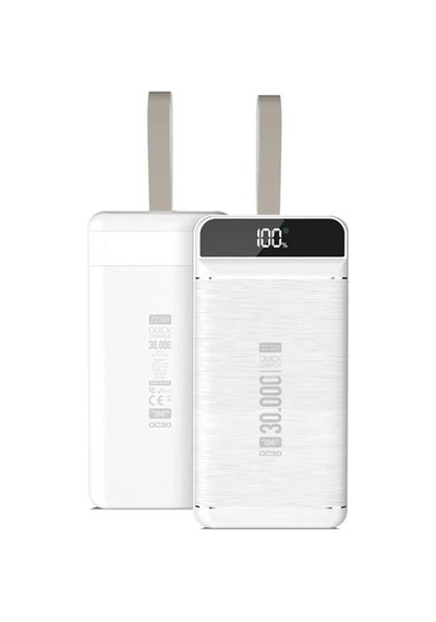 Powerway Qc30 30000 Mah Di Ji Tal Göstergeli Ekran Powerbank Diğer