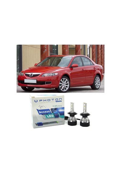 Mazda 6 Kısa Far Ampulü H11 Access Yeni Seri Beyaz 2002-2008