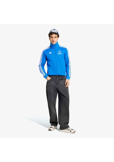 Adidas Mercedes - Amg Petronas Formula 1 Team Erkek Mavi Cardigan Kt5128