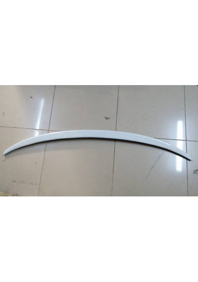 Toyota Corolla Uyumlu Bagaj Üstü Spoiler ( 2014-2018)  Kar Beyazı Boyalı