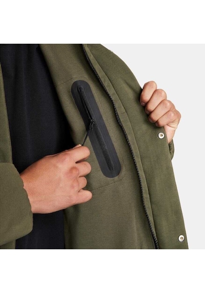 Nike Sportswear Tech Fleece Therma-fit Oversized Puffer Full-zip Erkek Mont-fb7854-325 Siyah