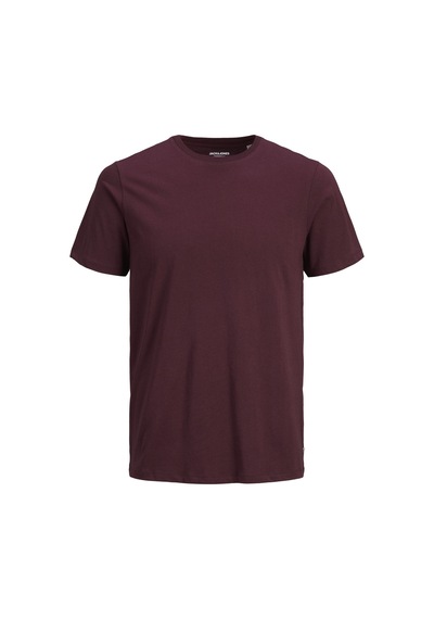 Jack & Jones Bisiklet Yaka Basic Tisört-Organic 12156101 Port Royale Bordo Jack & Jones Bisiklet Yaka Basic Tisört-Organic 12156101 Port Royale Bordo