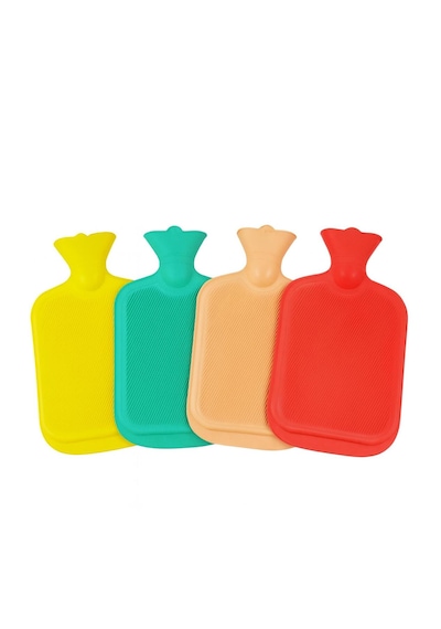 Büyük Sıcak Su Torbası Kılıfsız 2 Litre Çok renkli