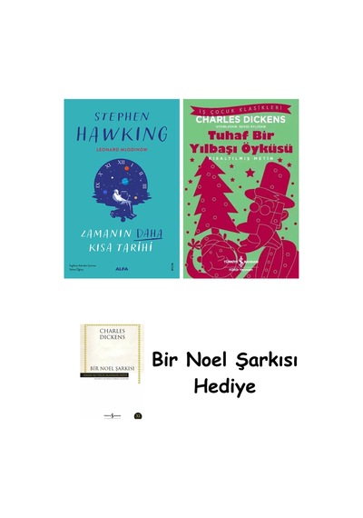 Zamanın Daha Kısa Tarihi Ciltli + Tuhaf Bir Yılbaşı Öyküsü + Bir Noel Şarkısı
