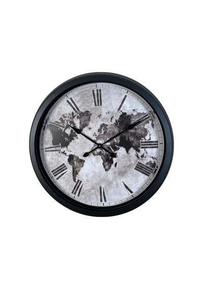 Siyah Atlas 60 X 60 Cm Metal Duvar Saati Diğer