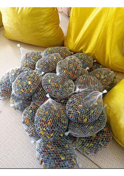Hyd Misket 100 Adet Orta Boy Rengarenk 1 Paket Karışık Renk Bilye