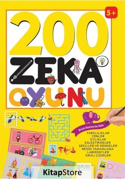 200 Zeka Oyunu- Fark Yayınları