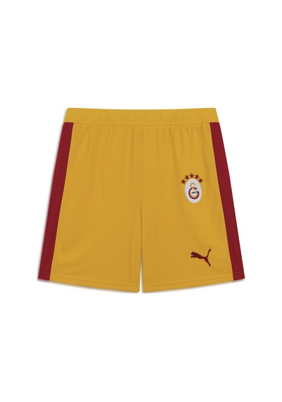 Puma Galatasaray 2025/26 T7 Retro Erkek Sarı Futbol Şort 78819881 Sarı