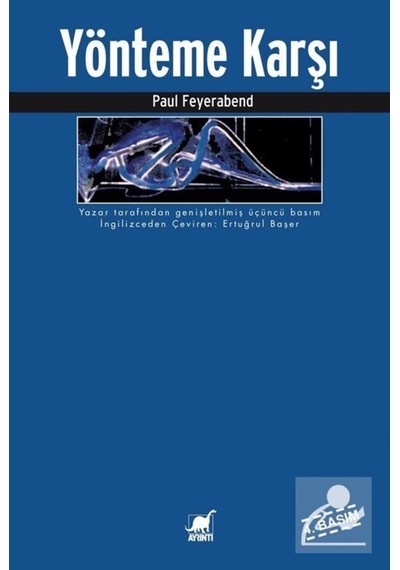 Yönteme Karşı / Paul Feyerabend 9789755391403
