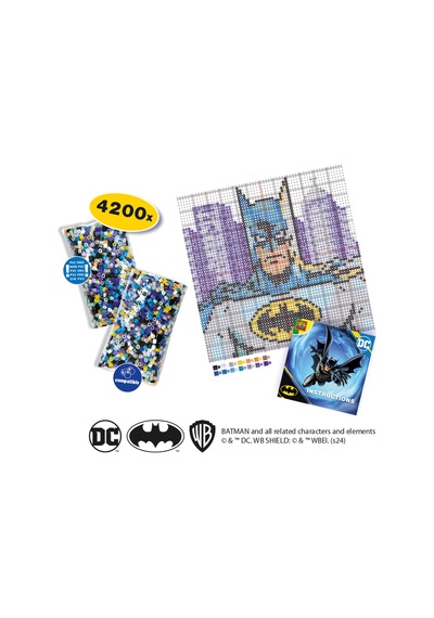 Ses Creative Dc Batman - Ütü Boncukları - Batman