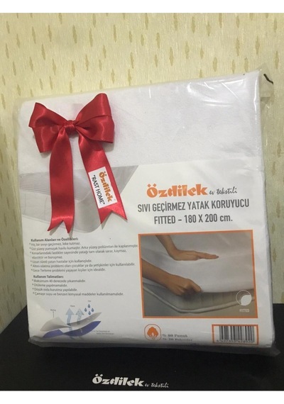 Özdilek Fitted Alez Çift Kişilik Sıvı Geçirmez 180x200