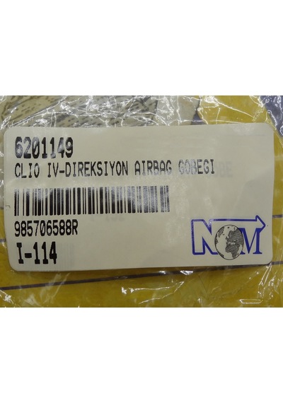 Clio 4 Direksiyon Airbag Göbeği 6201149