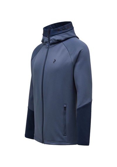 Peak Performance Peak Performance Rider Zip Hood Erkek Mavi Fleece 30235 Lacivert