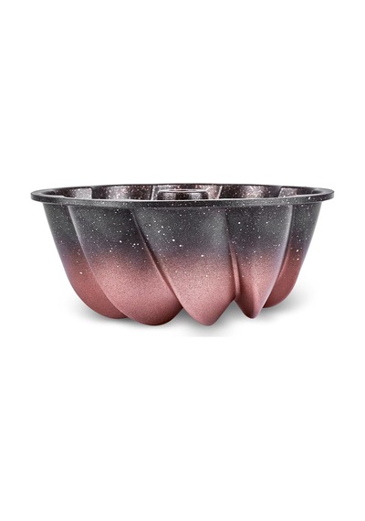 Nevera Degradeli Döküm Kek Kalıbı 26 Cm Rose Gold Çok Renkli