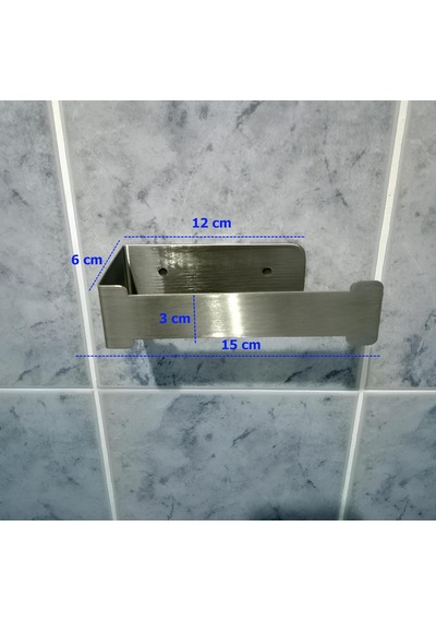 Kendinden Yapışkanlı Wc Kağıtlık Krom Diğer