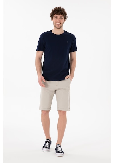 U.S. Polo Assn. Erkek Regular Fit Bisiklet Yaka Lacivert Basic Tişört 50305924-VR033 U.S. Polo Assn. Erkek Regular Fit Bisiklet Yaka Lacivert Basic Tişört 50305924-VR033