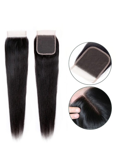 Peruk Tepesi Doğal Renk Closure 18inch - Zmff-463055 Renkli