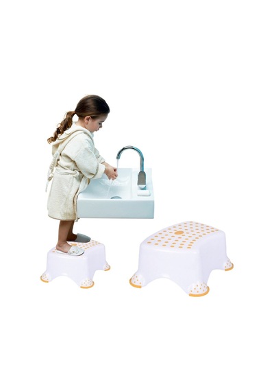 Sema Baby Basamak Kaymaz Yükseltici - Beyaz Renkli