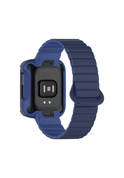 Xiaomi Redmi Watch 1 Silikon Kordon Zore Krd-105 Strap Kayış Lacivert