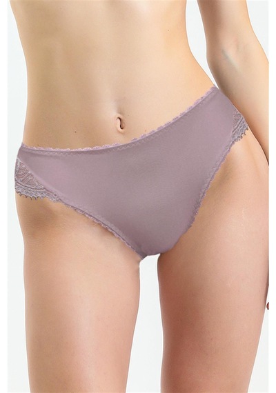 Magic Form Önü Kumaş,arkası Dantel Normal Külot - 385 Çinko - 619114292 Çinko