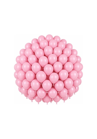 Gül Kurusu Renk Lateks Pastel Balon 30 Cm - 100 Adet