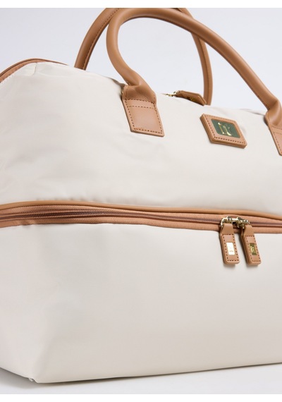 İtluggage Bej Unisex Duffle Bag Alluring