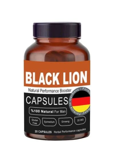 Black Lion Men Booster Erkeklere Özel 20li