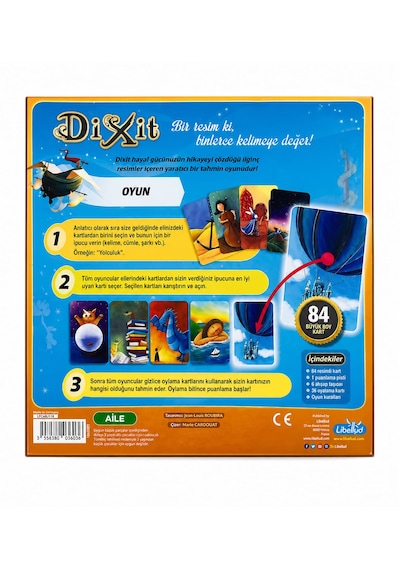 Dixit Kutu Oyunu Hayalini Anlat, Çok Renkli