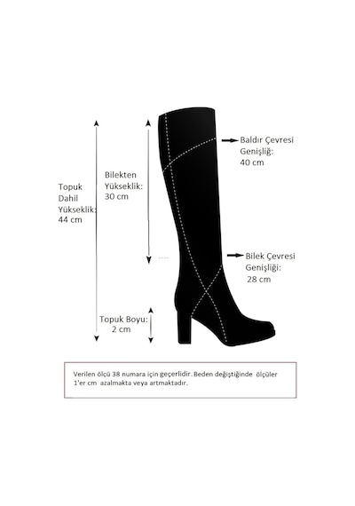 Fox Shoes Lacivert Süet Kadın Çizme E726203402
