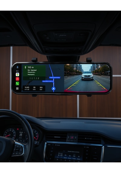 Araç İçi Ayna Carplay Dokunmatik Ekran Uczztsaynacarplay-5 10"