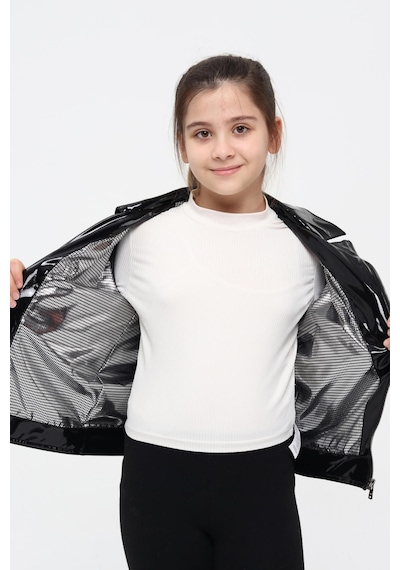 Benitto Kids Kız Çocuk Deri Ceket 51262-rugan
