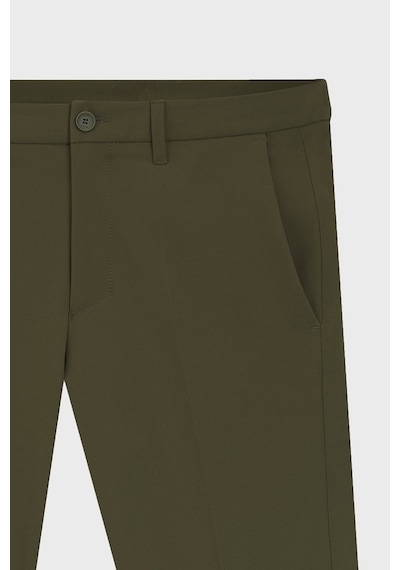 Boss Su İtici Esnek Kumaş Slim Fit Dar Paça Pantolon Erkek Pantolon 50534303 347 Haki