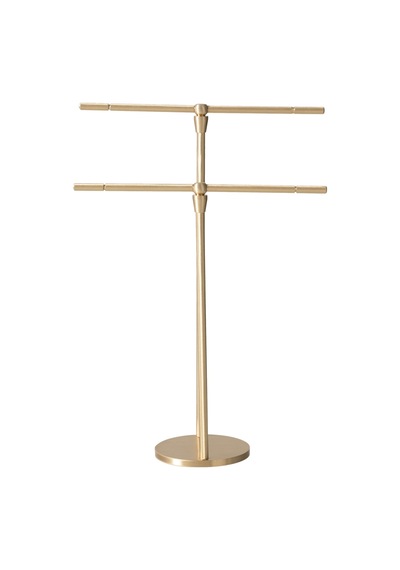 Mudo Home Pirinç 2'li Takı Standı 23 Cm