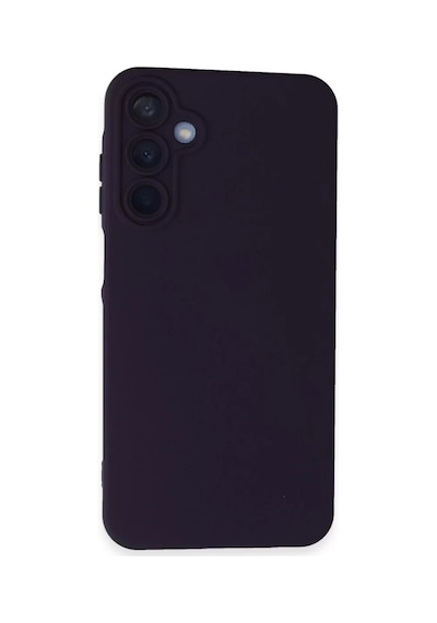 Newface Samsung Galaxy A15 4g Kılıf Nano İçi Kadife Silikon - Mor