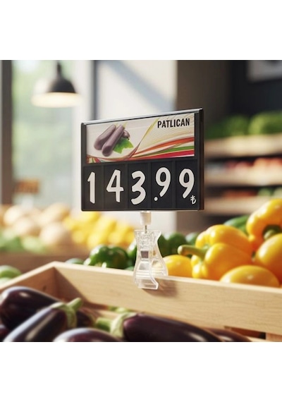 Mandallı Manav Kasetliği - Kırmızı Pakette 10 Adet