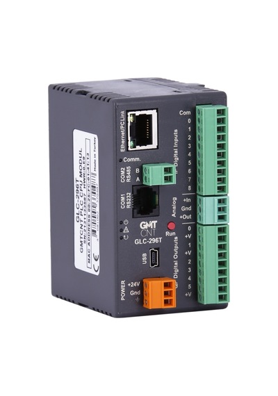 Gmtcnt Glc-296t 24vdc,9-dij+1-ana/6-pnp+1-ana,plc Cpu Modül