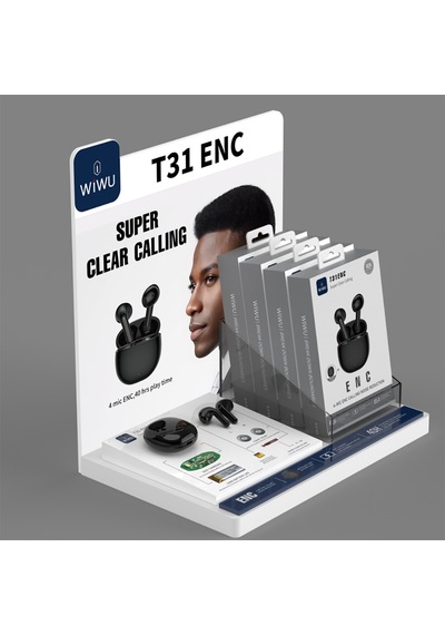Wiwu T31 ENC Teknolojili TWS  V5.4  Kulak İçi Bluetooth Kulaklık