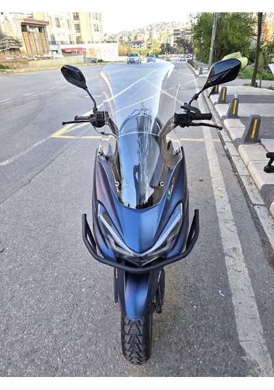 Motocam Küba Newlight 50 Pro Ön Cam 2023-2026 Model 58cm Şeffaf Renkli 4mm  Boylu