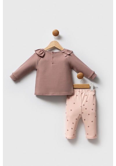 U.S. Polo Assn. Kız Bebek Kahverengi Takım Kahverengi