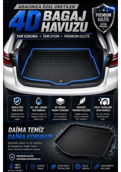 Mg Hs Kulaklı 2020 3d Model Uyumlu 4d Lazer Kesim Bagaj Havuzu Kokusuz-tam Uyumlu