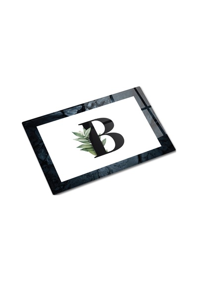 Decorita Cam Kesme Tahtası - Cam Kesme Tablası Harfli Tasarım B 20 CM x 30 CM