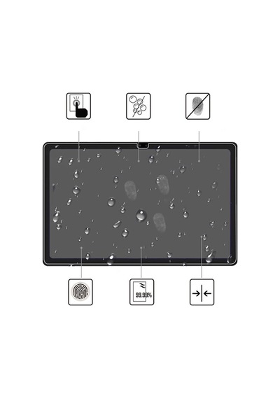 Sm Galaxy Uyumlu Tab A7 10.4 2020 T500-T505 Tempered Ekran Koruyucu