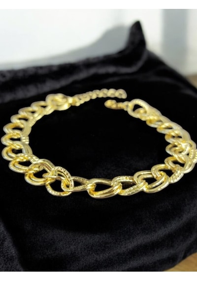 Feron Accessories Kadın Çelik Kolye Gold