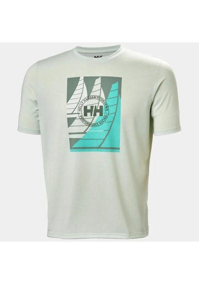 Helly Hansen Hp Race Graphic Erkek T-shirt-hha.34419 Sea Çok Renkli