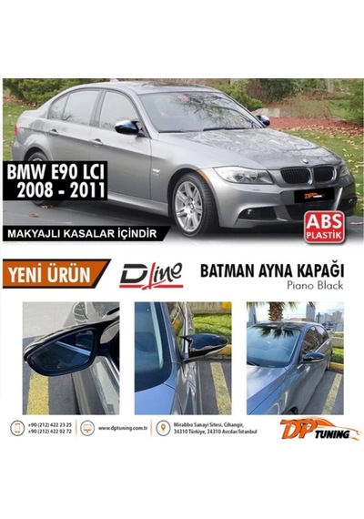 Bmw 3 E90 Yarasa Batman Ayna Kapağı 2007 2013 Makyajlı Kasa