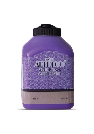 Artdeco Akrilik Boya 500 Ml Mor 166 Mor