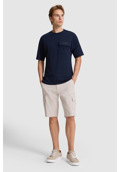 U.S. Polo Assn. U.s. Polo Assn. Erkek Taş Şort / Bermuda 50322326-vr049 Taş Rengi