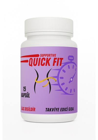 Quick Fit Detoksifikasyona Destek Takviye Edici Gıda 15 Kapsül