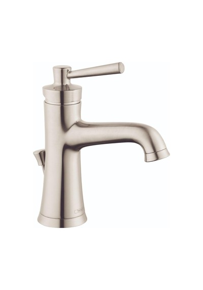 Joleena Geçişli 1 Saplı 1 8" Uzun Banyo Lavabo Bataryası Fırçalanmış Nikel, 04771820, 1.2 Gpm Açık Bej